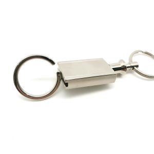 Durable Retractable Key Holder with Package Individual Polybag and