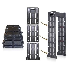 Folding Metal Detector Gate Metal Detector Walk Through Super Scanner Metal