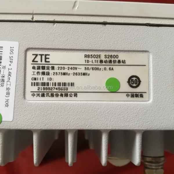 ZTE ZXSDR R8854 S1800 DC TD-LTE ZTE RRU8854 Small Cell
