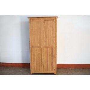 Cheap Environmental Friendly Particle Board Wardrobe With Cloth Hanging Pipe Customized for sale