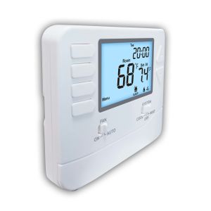 24V Multi Stage 2 Heat 2 Cool Digital Wireless temperature controller Room