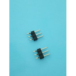 2.54mm Pitch Electronic Connectors SMD PCB Pin Header With Glass Filled PA6T