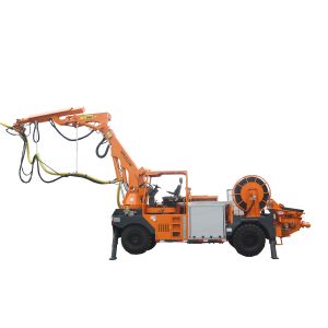Computerized Double Pump Hydraulic Wet Shotcrete Machine