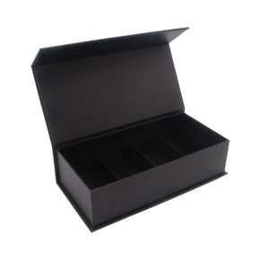 Custom Luxury Magnetic Wine Packaging Boxes For 3 Bottles