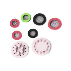 NSF61 KTW Rubber Bonding To Metal Rubber Ring Wire Mesh Filter Disc