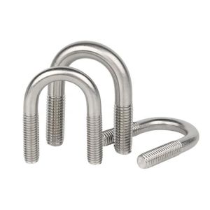 U-shaped Bolt 304 Stainless Steel U-shaped Screw Nut Set U-shaped Pipe Clamp
