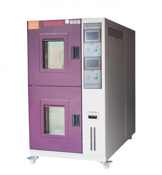 Quality Touch Screen Battery Testing Equipment High Temperature Discharge / Double - Deck Test Chamber wholesale