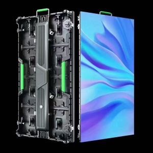 China Indoor SMD 3535 P4 HD Full Color Electronic Front Service Led Display With Magnetic Modules on sale