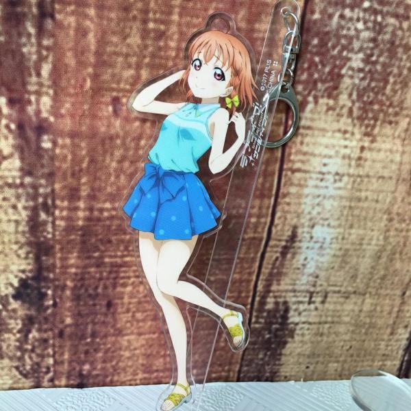 Quality Clear Acrylic Keychain Custom with Epoxy Glitter Anime Acrylic Charms Keychain;Cartoon Character Acrylic Keychain wholesale