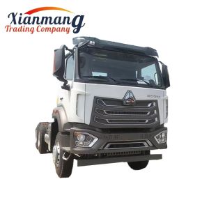 Second Hand 6*4 10 Wheeler 400HP Howo NX Horse Tractor Trucks With Manual Window