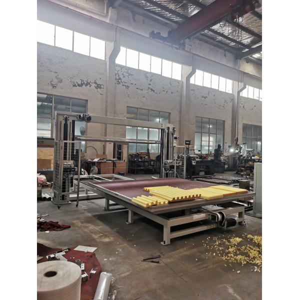 Upgrade Production CNC Oscillating Knife Sponge Foam Cutter For Precision