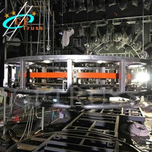 Customized aluminum rotating lighting truss round speaker truss