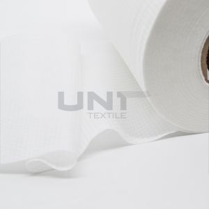 Hydrophilic Rolled Towel Spunlace Nonwoven Fabric s Mesh Style