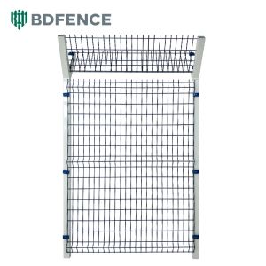 3000mm Airport Curvy Welded Wire Mesh Panel Easily Assembled Garden Boundary