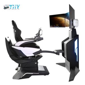 32" Narrow Bezel Monitor VR Glasses For All Aluminum Alloy 360 Chair Flight