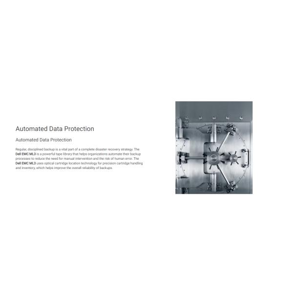 Dell Tape Library PowerVault ML3/ML3e