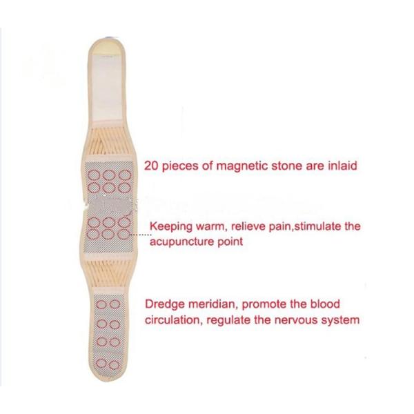 Adjustable Waist Back Support Belt / Self Heating Slim Belt For Weight Loss