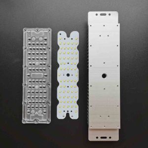 50W SMD3030 PC Lens LED Street Light Module Waterproof 8 Series 8 Parallel 48V