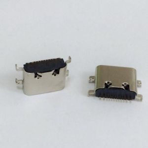 usb 3.1 type c connector 16pin Sinking 1.6mm SMT Female USB Port 16PIn C-Type