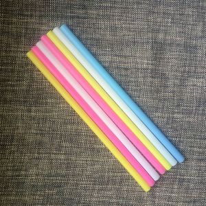 Pla Biodegradable And Compostable Tableware Flexible Pla Straws Ingeo Matertial