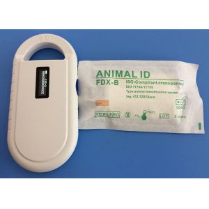 Cheap Pet ISO Transponder Microchip IP67 With 134.2khz Frequency 10 Years Guarantee Injectable Transponders for sale