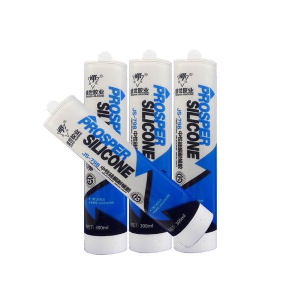Quality Quick Curing All Purpose Aluminum Silicone Sealant , Neutral Cure Silicone Caulk wholesale
