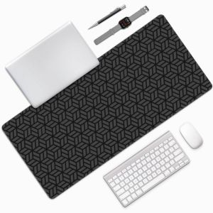 Cheap Basic Gaming Mouse Pad Natural Rubber Fabric Custom 400x900 Abstract Texture Mat for sale