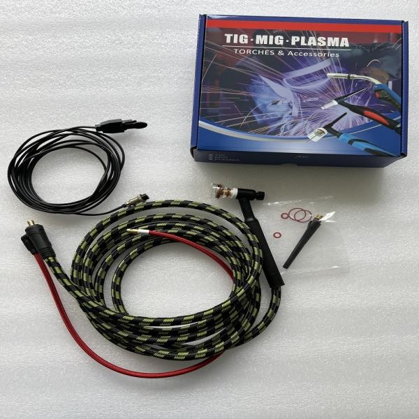 Quality Flexible Torch Head 10-25EU Plug TIG Welding Set with 4M Cable 5 Pole Connector 150A wholesale
