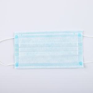 S&J Premium Non-woven Disposable 3 ply Face Mask Medical Fluid Resistant 3-layer