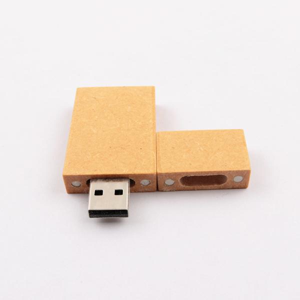 Recyclable Material 2.0 3.0 Wooden USB Flash Drive 128GB 256GB