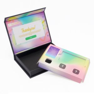 Custom Printing Playing Game Business Trading Credit Cards Box Packaging