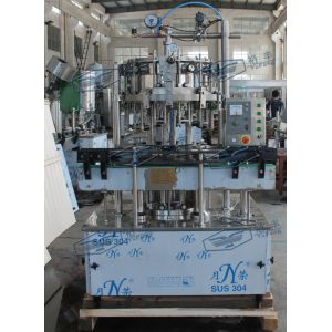 2000BPH Carbonated Beverage Filling And Capping Machines Electric Bottle Beer