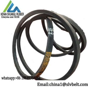 Cheap Mechanical Transmission Classical Wrapped V-belt for general drive Wear Resistance Trapezoid Type A Length 52''-62'' for sale