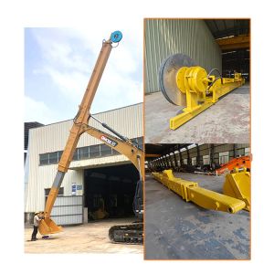 10M-32M Digging Depth LG700 Excavator Telescopic Arm Attachment With CE