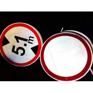 Road Sign Traffic Safety Sign Board with Customized Reflective Sheeting Material