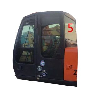 Cheap High Impact Strength HITACHI Excavator Glass 5mm Back Side Window Replacement for sale