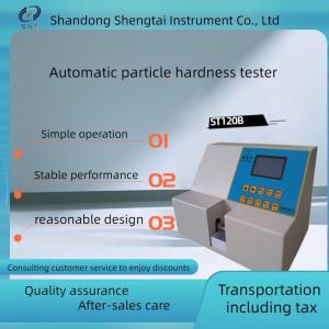 Cheap Feed and fertilizer hardness testing instruments Automatic Grain and Feed Hardness Tester Max measuring force is 200N for sale
