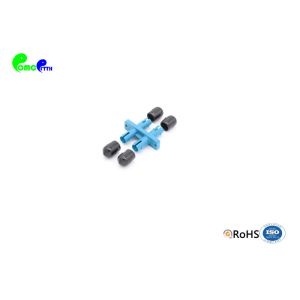ST UPC to ST UPC SM Duplex Fiber Optic Adapter With Plastic Body Low Insertion