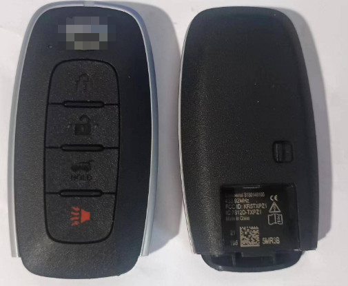 433MHz 3 +1 Button KR5TXPZ1 S180146105 4A Chip Smart Key For Nissan Pathfinder