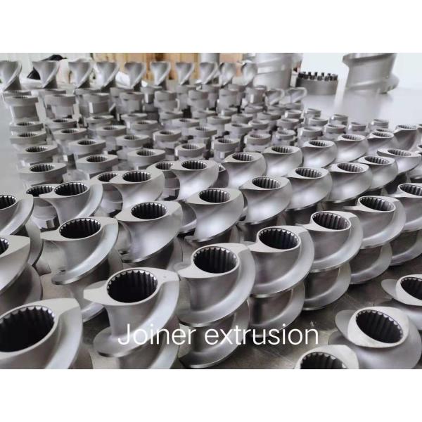 Quality Steer 50 Extruder Machine Parts Plastic Extrusion Screw W6M5Cr4V2 Material wholesale