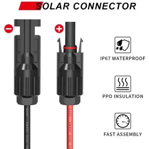 3T MC4 Solar Cable Branch Connector IP67 For Solar System Installation