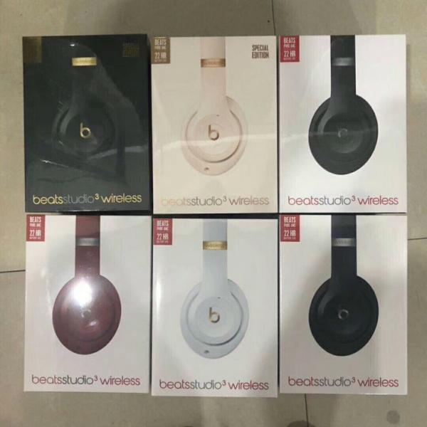 Original Beats Studio 3 Bluetooth Noise Cancelling Headphones red from Golden