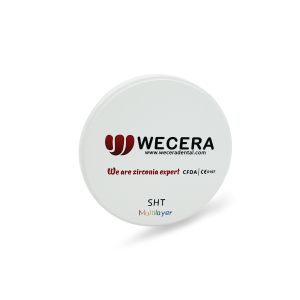 Cheap SHT Multilayer Zirconia CAD CAM Blocks Dental Lab Materials 1000 Mpa Strength for sale