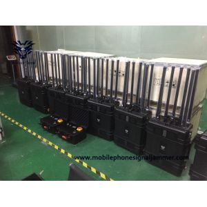 20 - 3600 MHz MutiBand Customized Portable Cell Phone Signal Vehicle Bomb Jammer