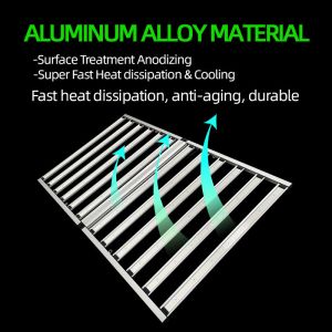 1300W Full Spectrum UV And IR Grow Light 2 Channel LED Growth Lamp For Plants