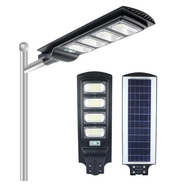 Quality Decorative Led Solar Integrated Lamp With Pole 50w 100w 150w 200w wholesale