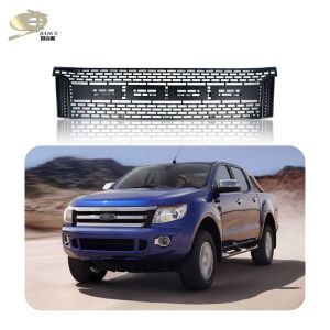 Cheap Ford Ranger T6 2012-2014 Exterior Body Kits Abs Front Grille for sale