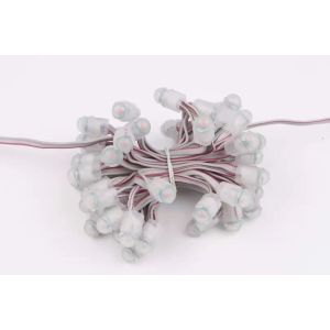 Cheap Miracle Bean Advertising Letter Led Pixel String Lights 9mm Drilling Holes IP67 for sale