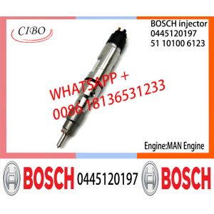 BOSCH 0445120197 51101006123 Neutral Fuel Injector Assembly 0445120197