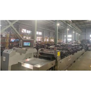 China Cwzd-1100A Plastic Vacuum Pouch Bag Making Machine with Fly Knife